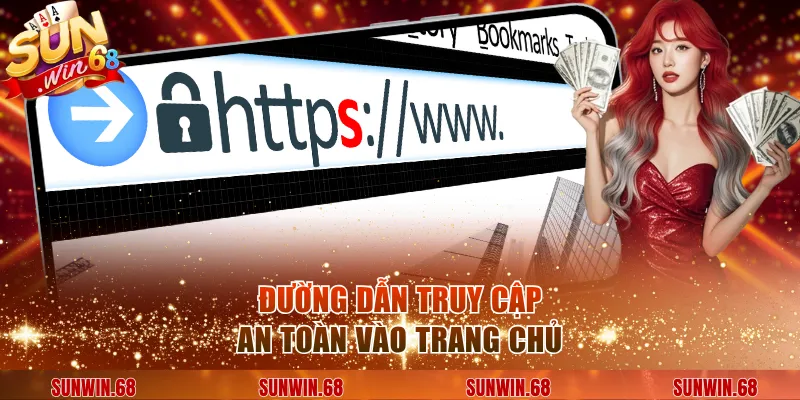 Đường dẫn truy cập an toàn vào trang chủ